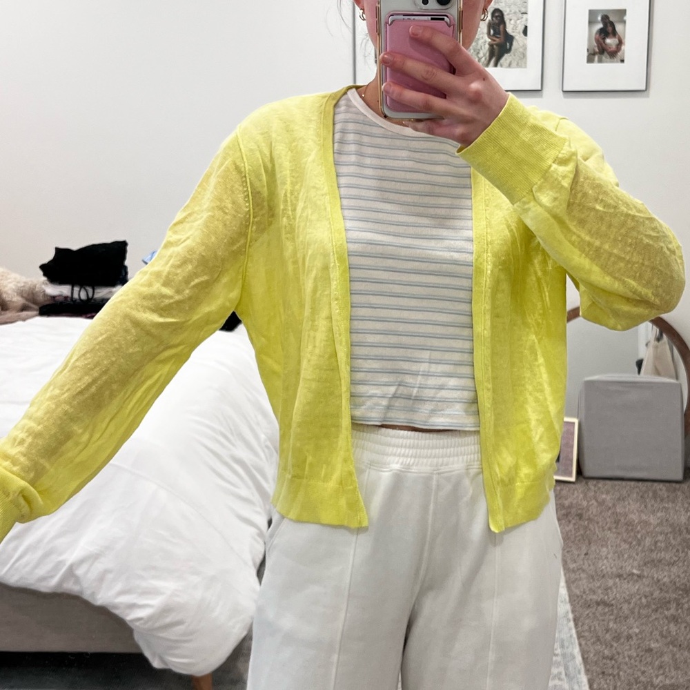 Yellow Ann Taylor Sweater